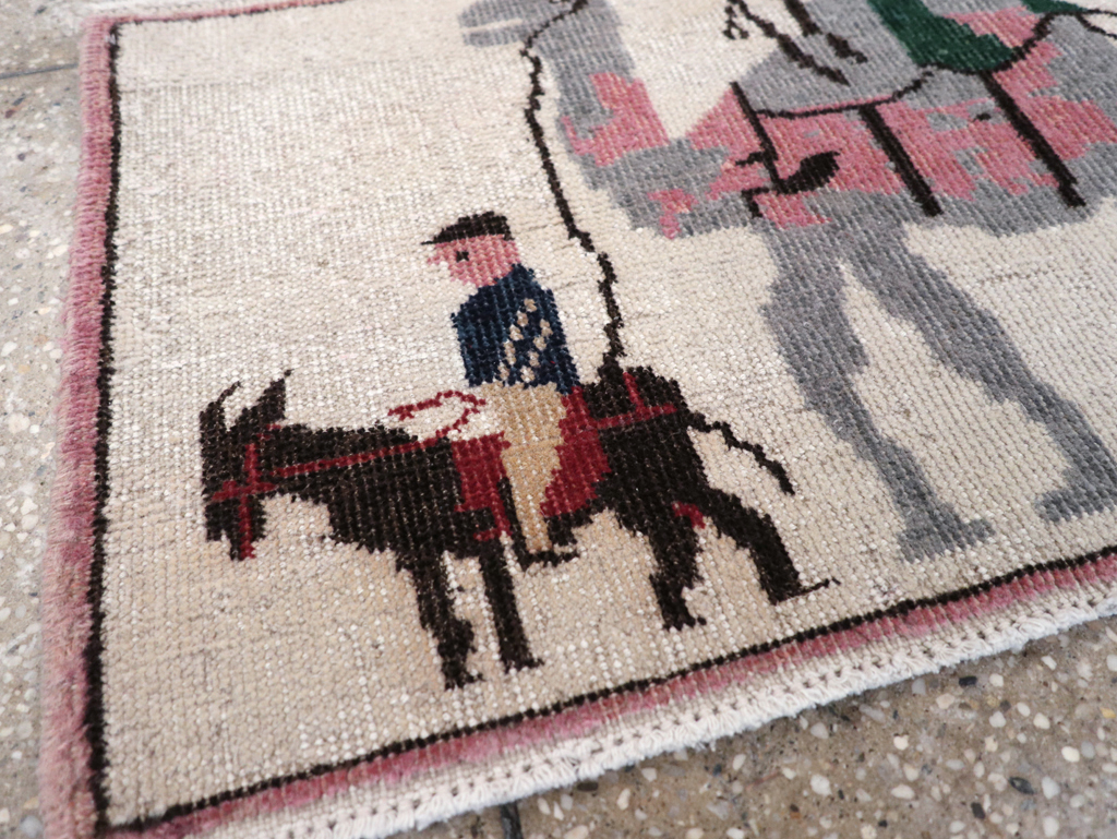pictorial Rug - # 105306
