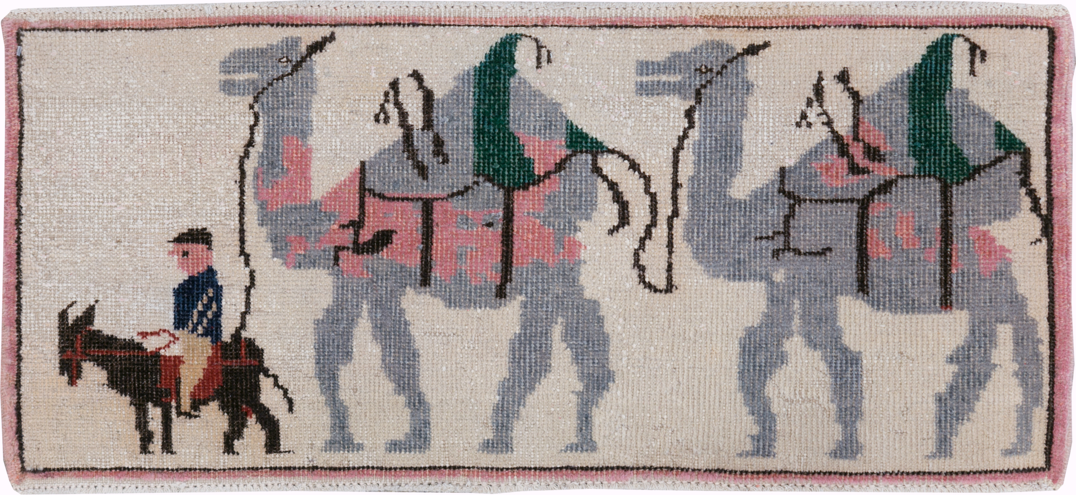 pictorial Rug - # 105306