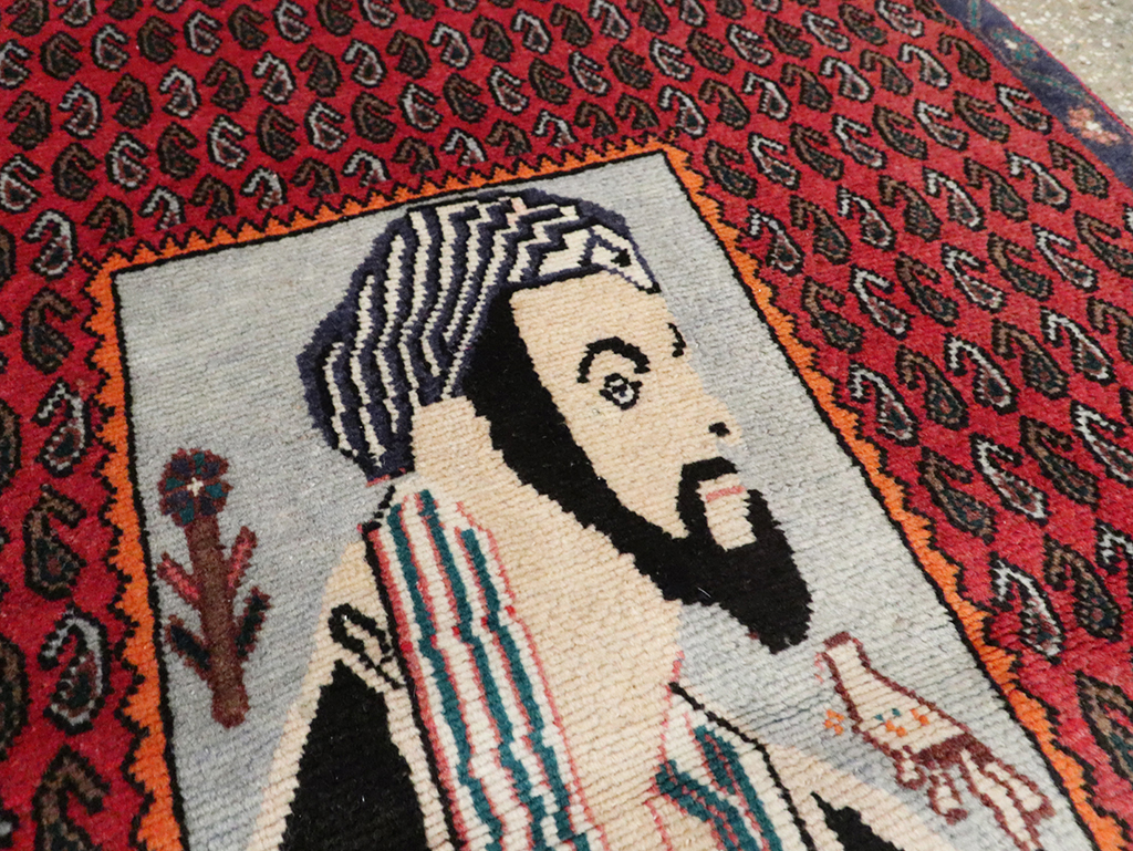 pictorial Rug - # 106079