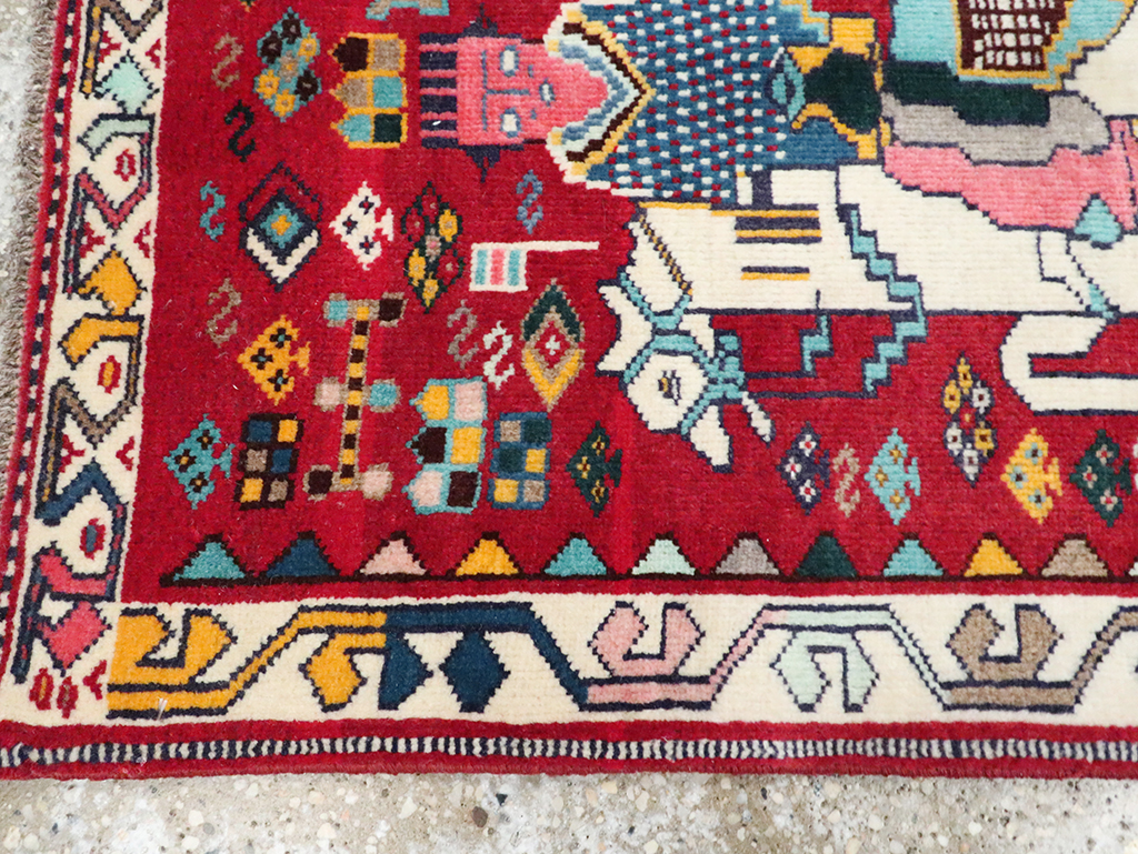 pictorial Rug - # 106087