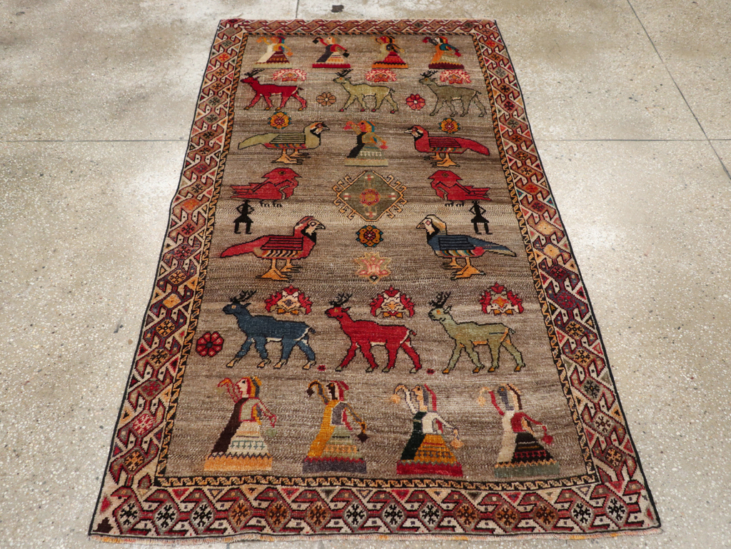 pictorial Rug - # 107078