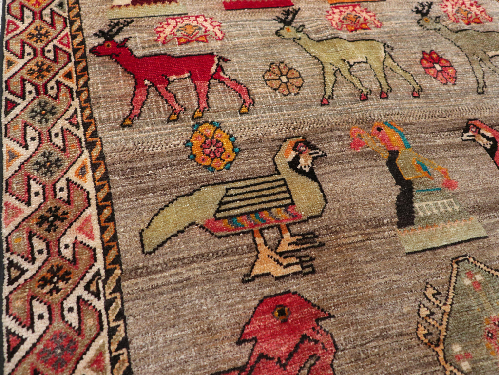 pictorial Rug - # 107078
