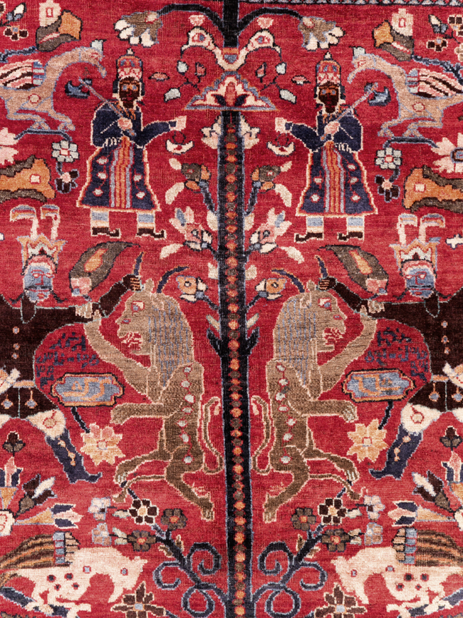 pictorial Rug - # 107506