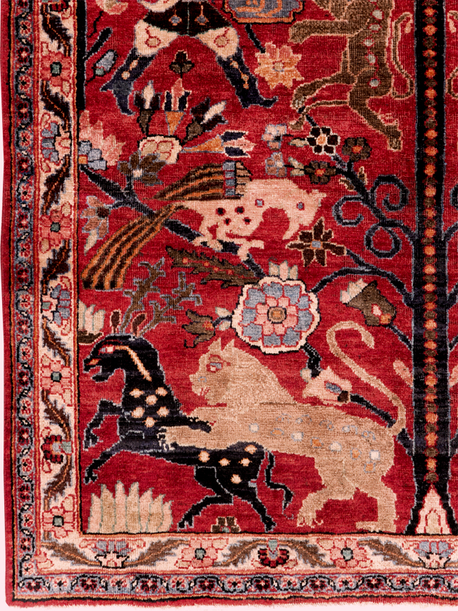 pictorial Rug - # 107506
