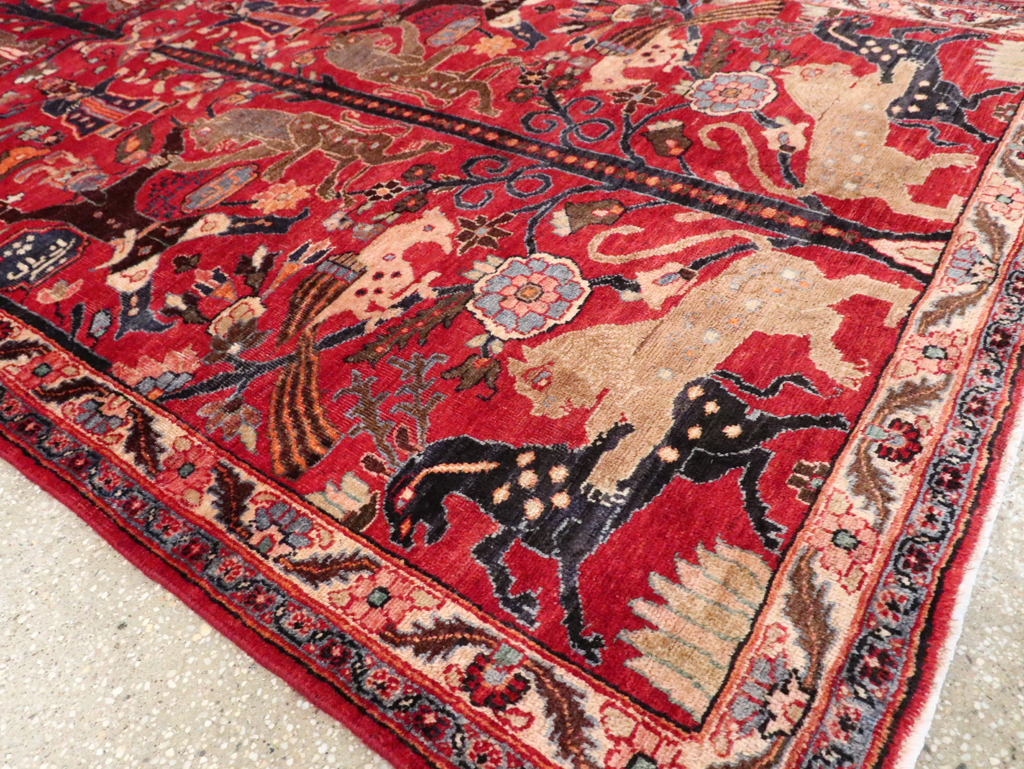 pictorial Rug - # 107506