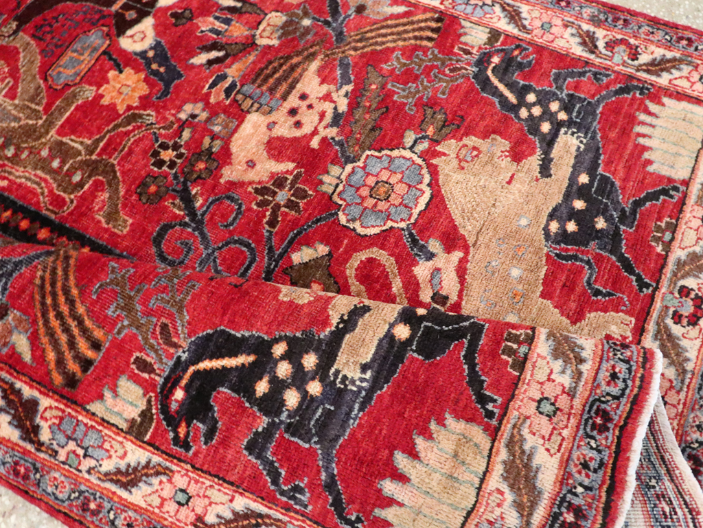 pictorial Rug - # 107506