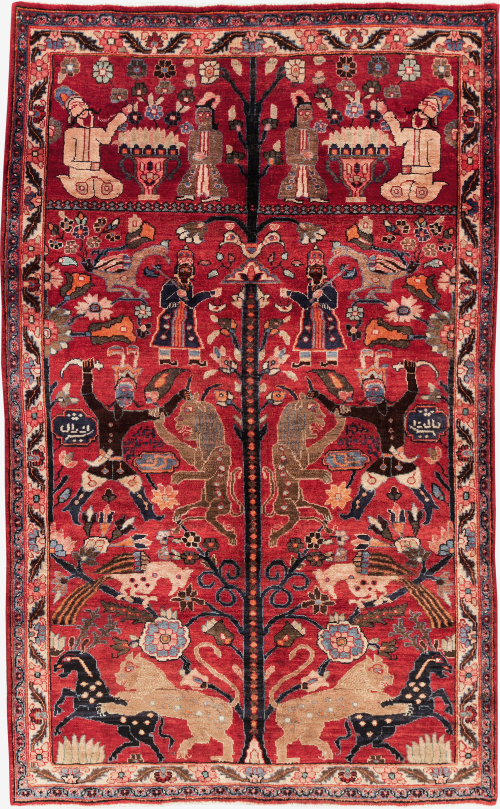 pictorial Rug - # 107506