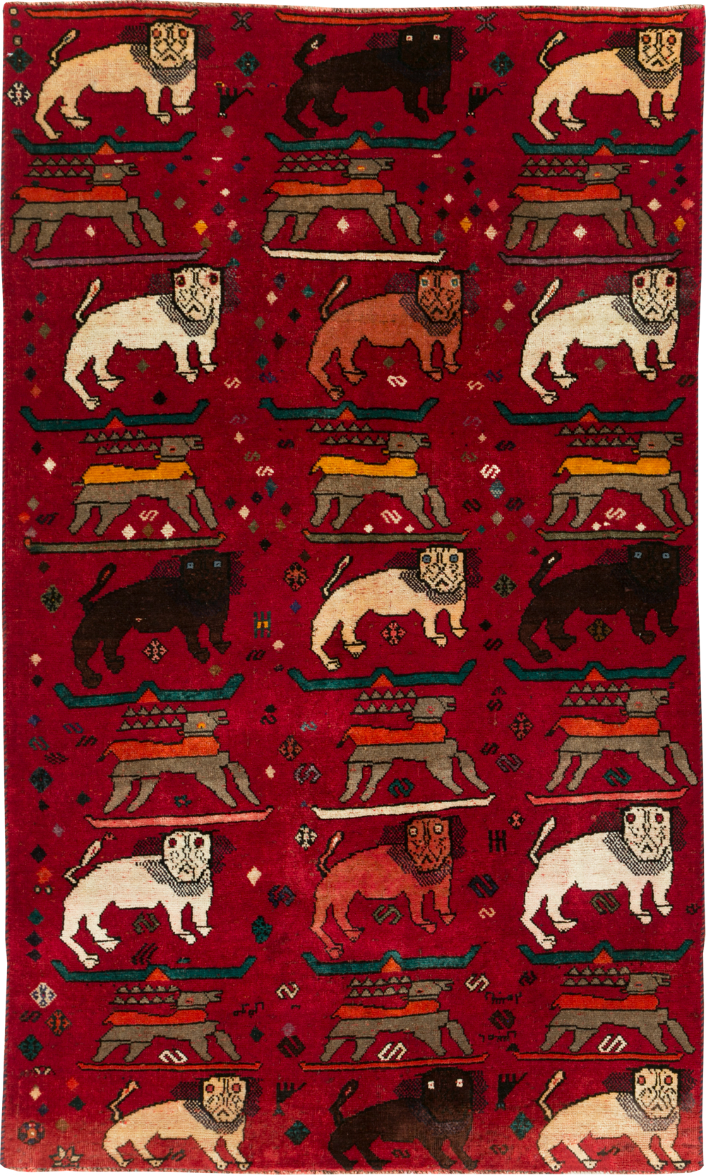pictorial Rug - # 108053