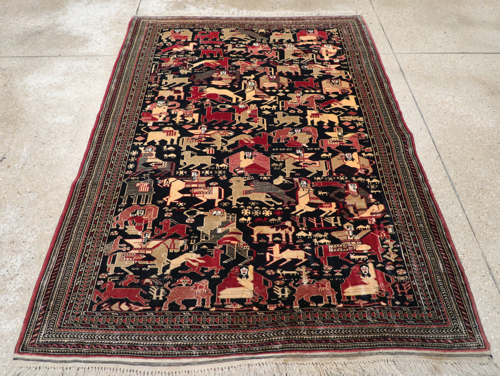 pictorial Rug - # 108452