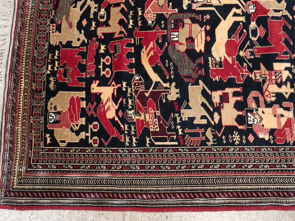 pictorial Rug - # 108452