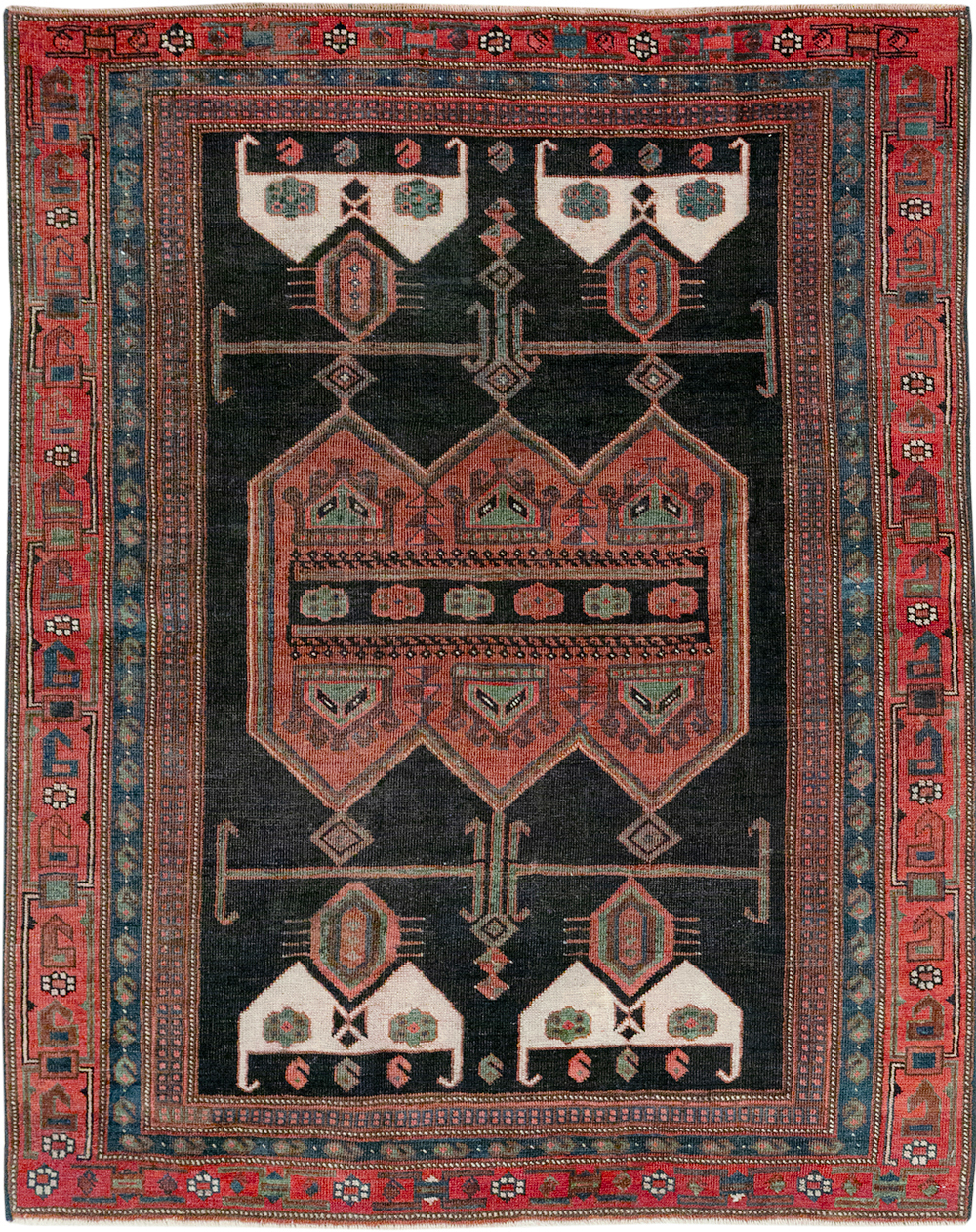 Vintage afshar Rug - # 58136