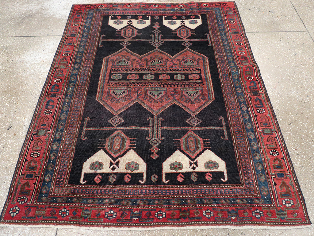 Vintage afshar Rug - # 58136