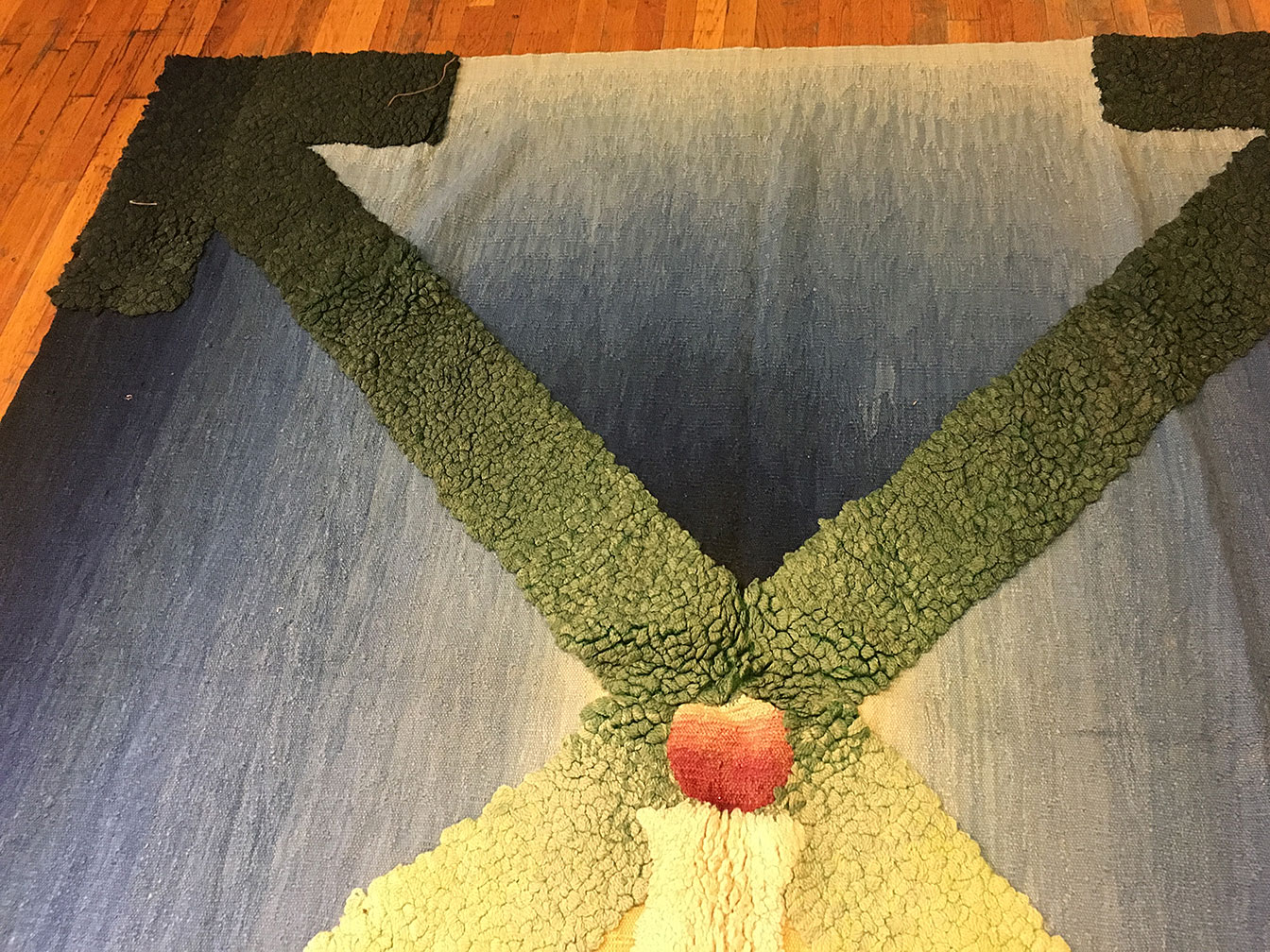 Vintage art deco Rug - # 53091