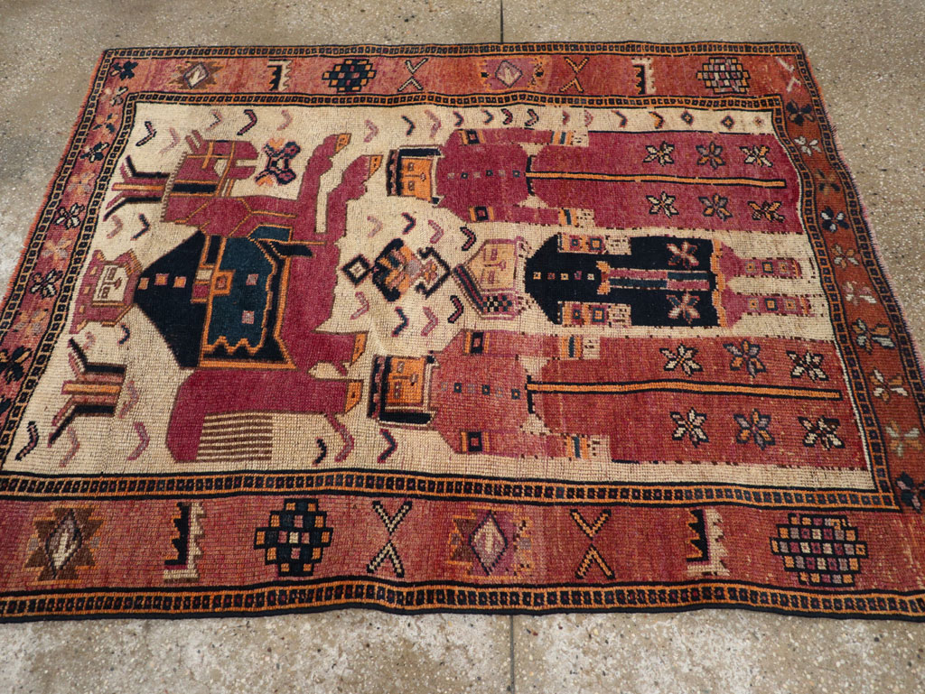 Vintage belouch Rug - # 58116