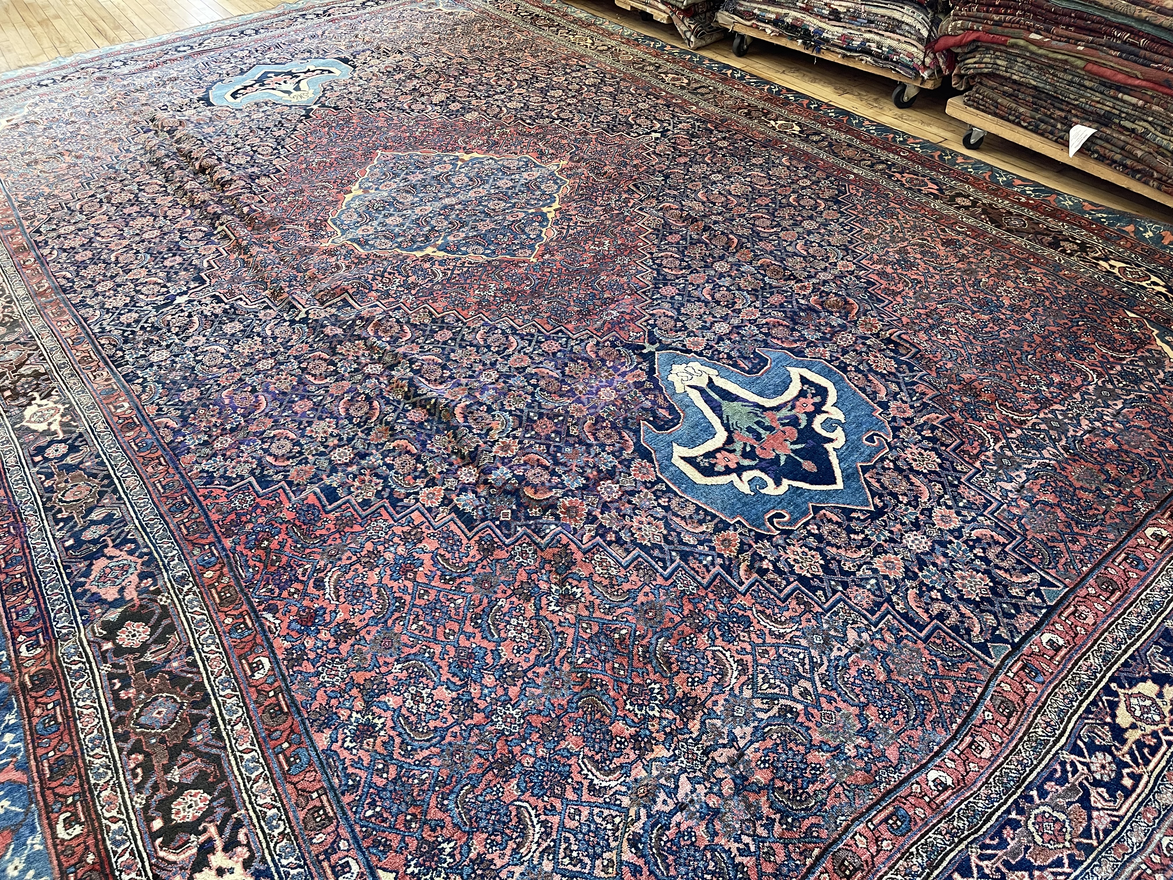 Vintage bidjar Carpet - # 78277