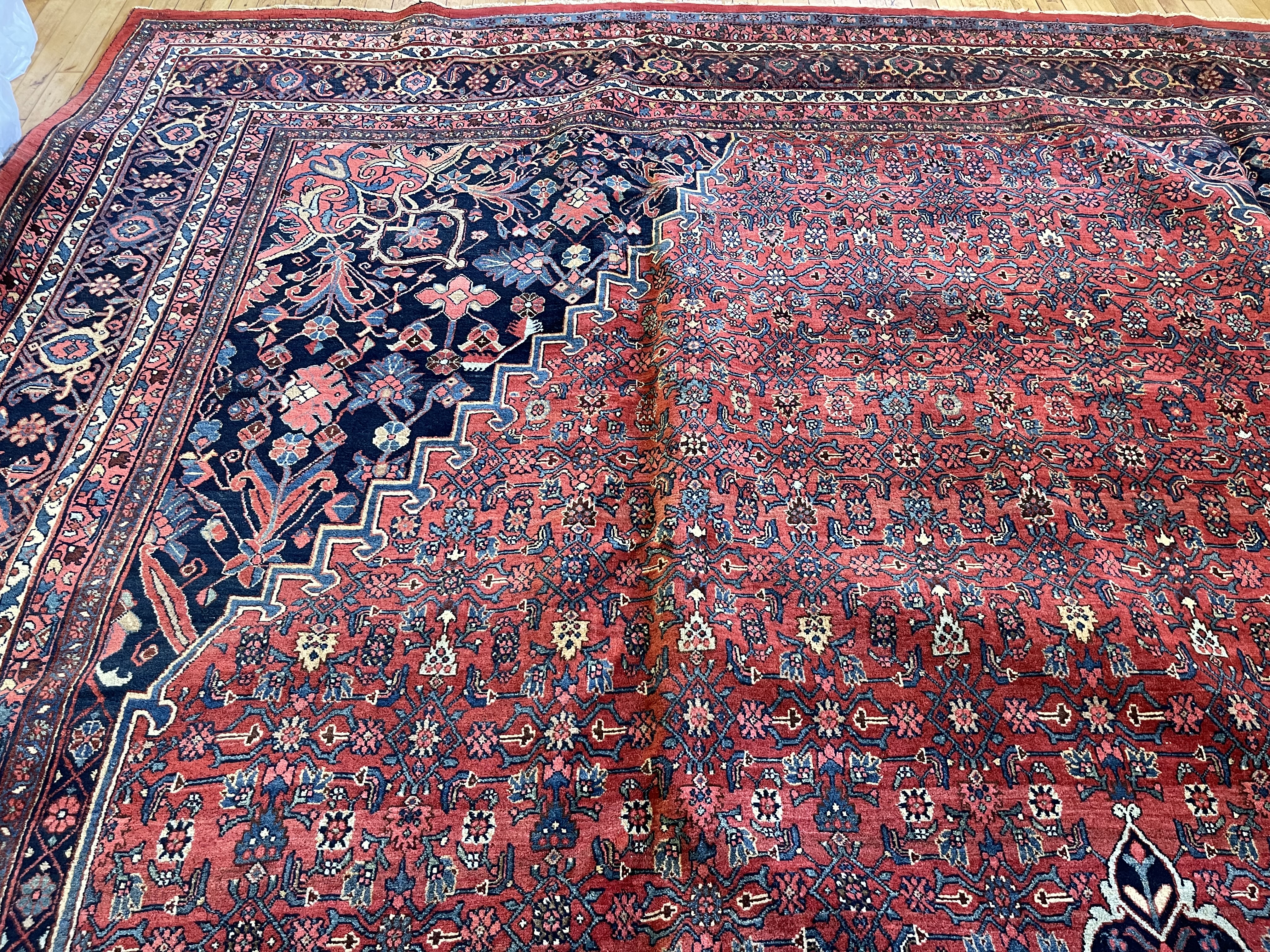 Vintage bidjar Carpet - # 78284