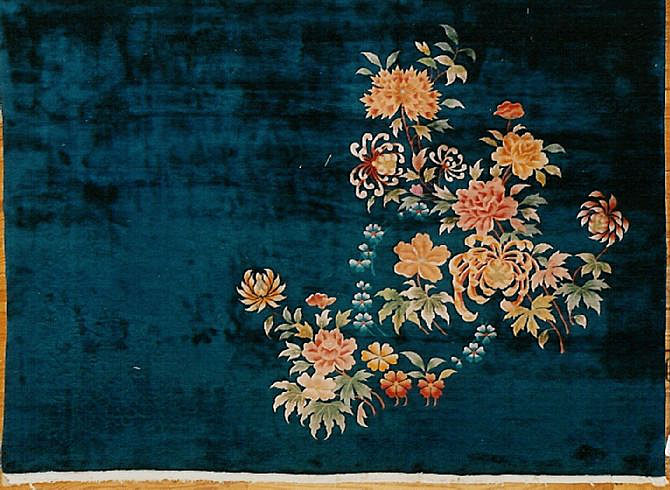 Vintage chinese Carpet - # 6182