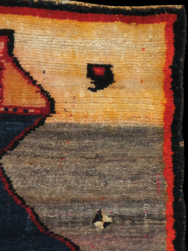 Vintage gabbeh Rug - # 52384