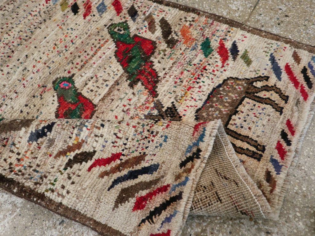Vintage gabbeh Rug - # 57408
