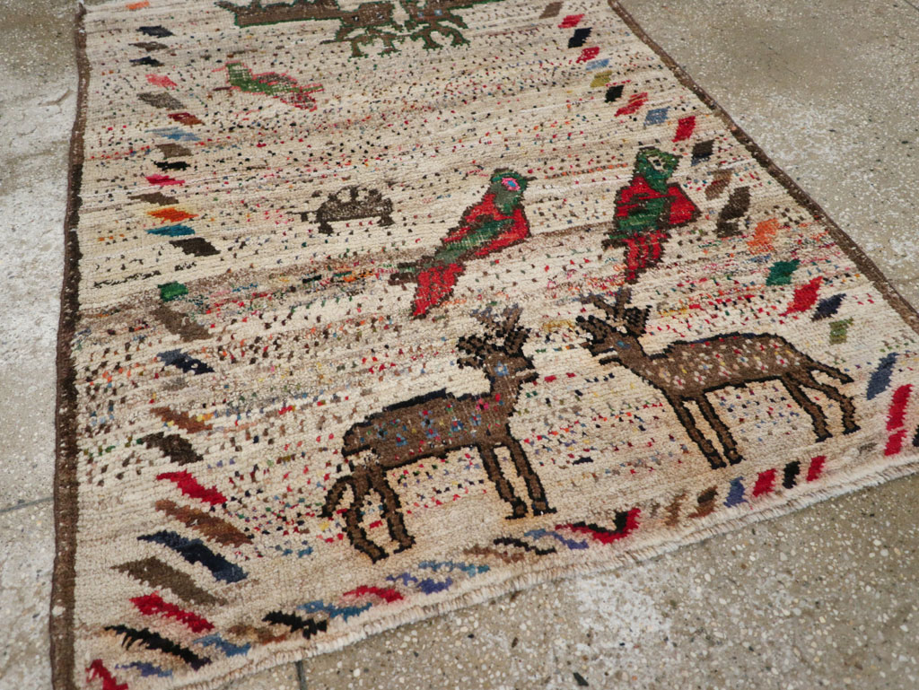Vintage gabbeh Rug - # 57408