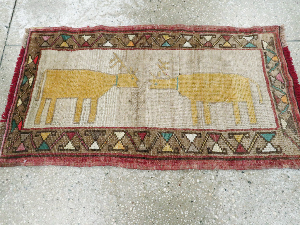 Vintage gabbeh Rug - # 57466