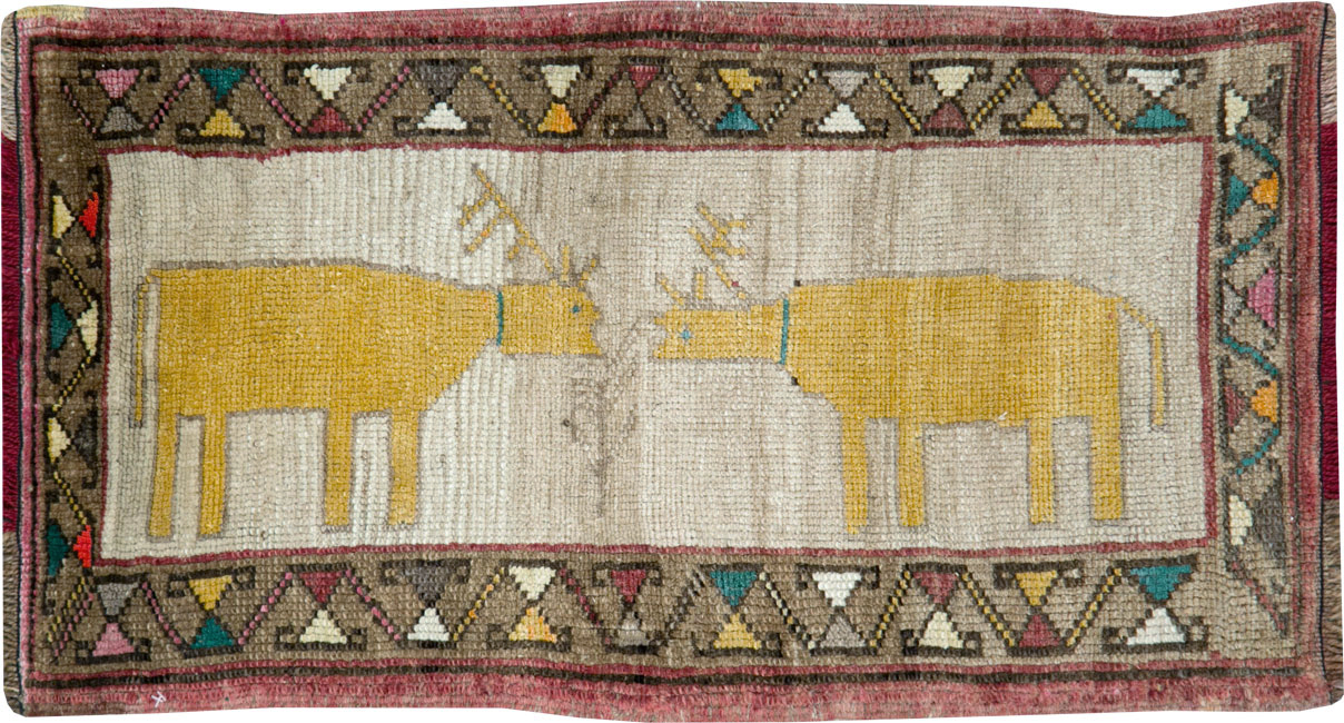 Vintage gabbeh Rug - # 57466