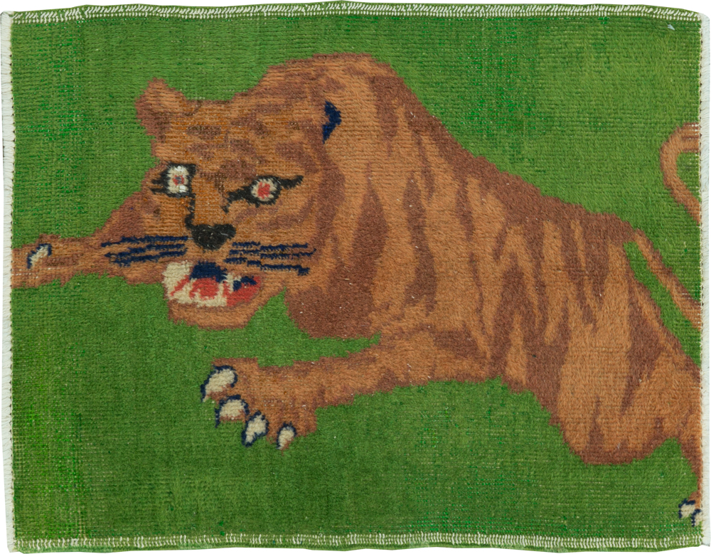 Vintage gabbeh Rug - # 57467