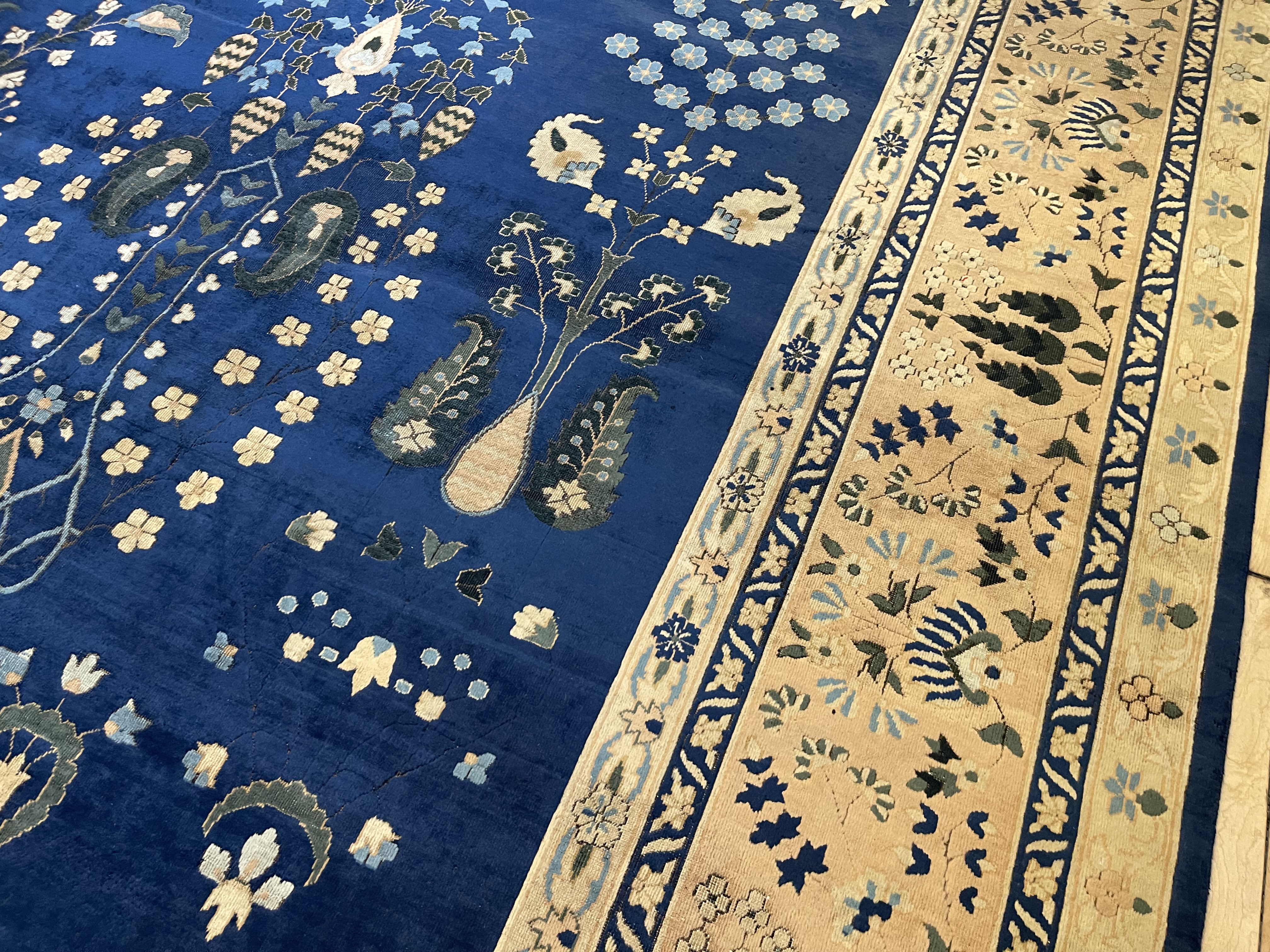 Vintage indian Carpet - # 78295