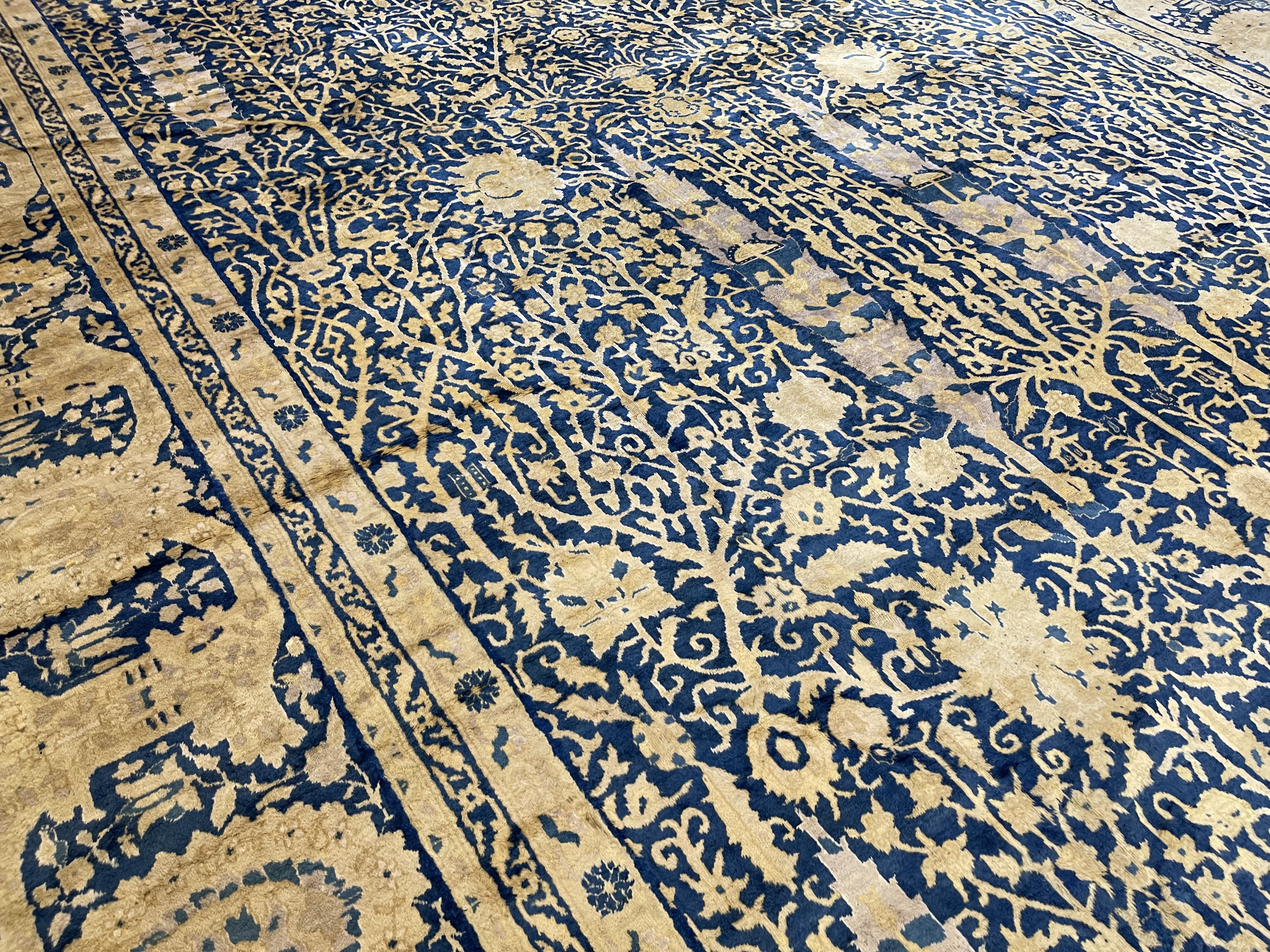 Vintage indian Carpet - # 78316