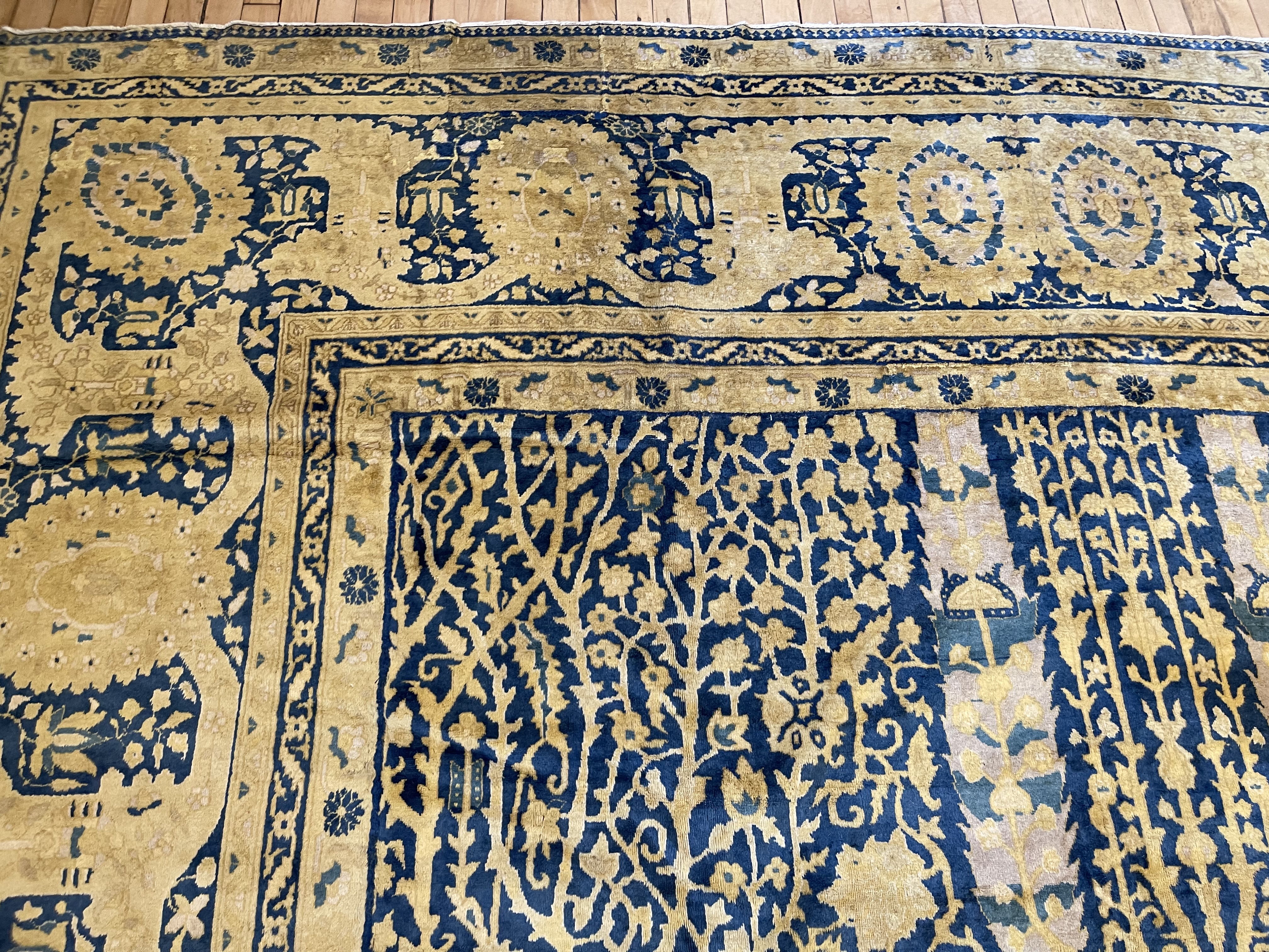 Vintage indian Carpet - # 78316