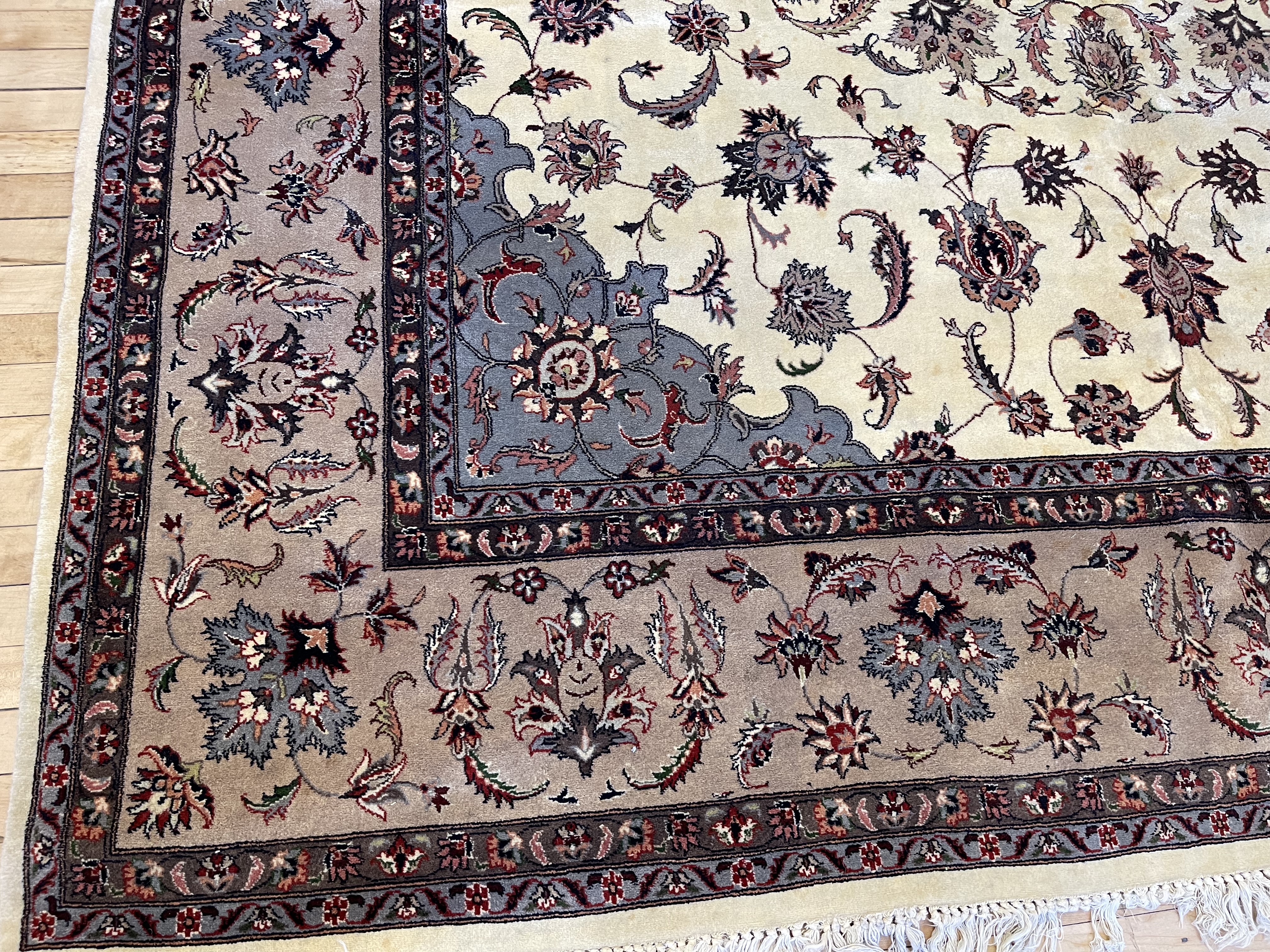 Vintage kashan Carpet - # 78219