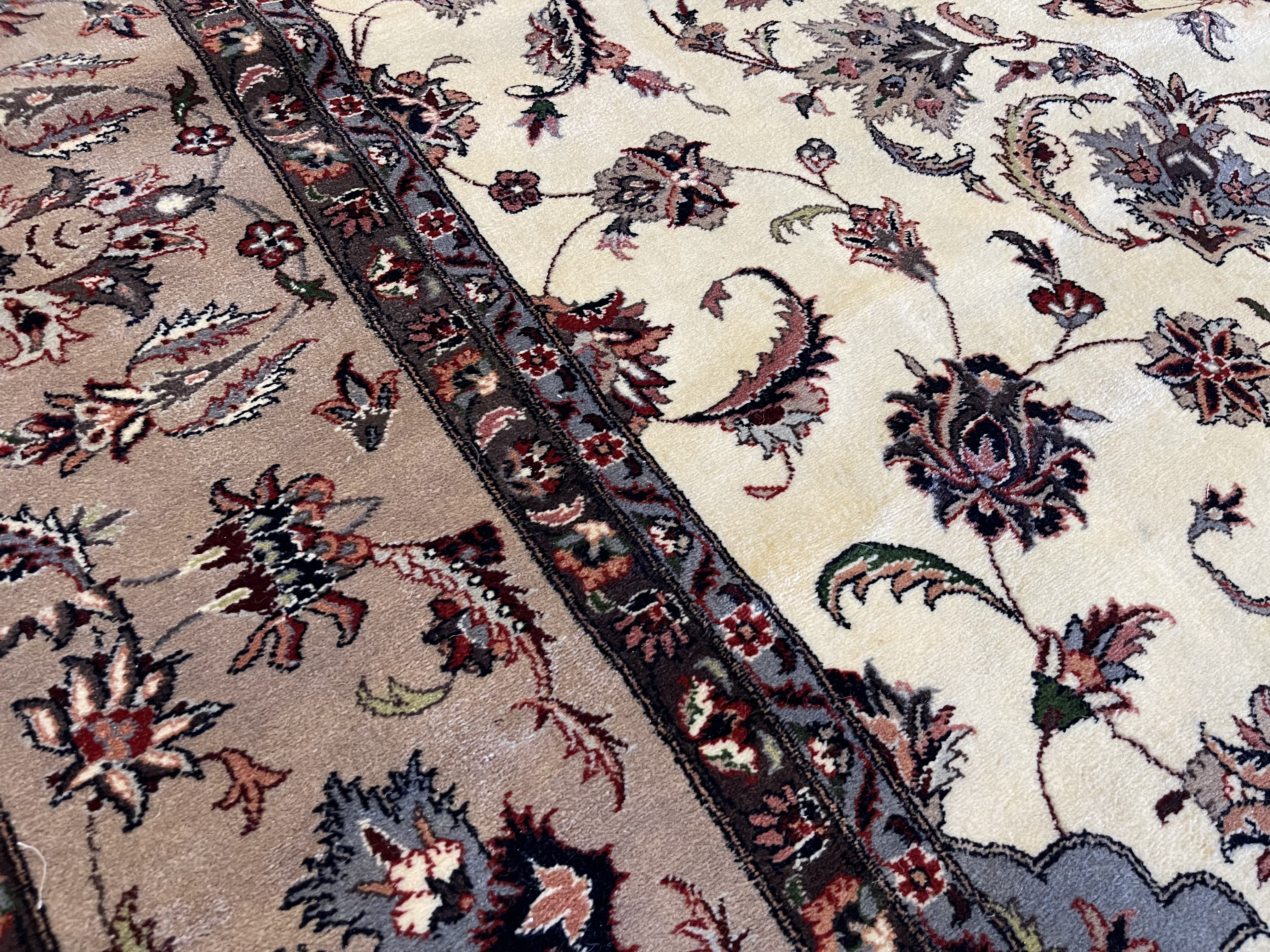 Vintage kashan Carpet - # 78219