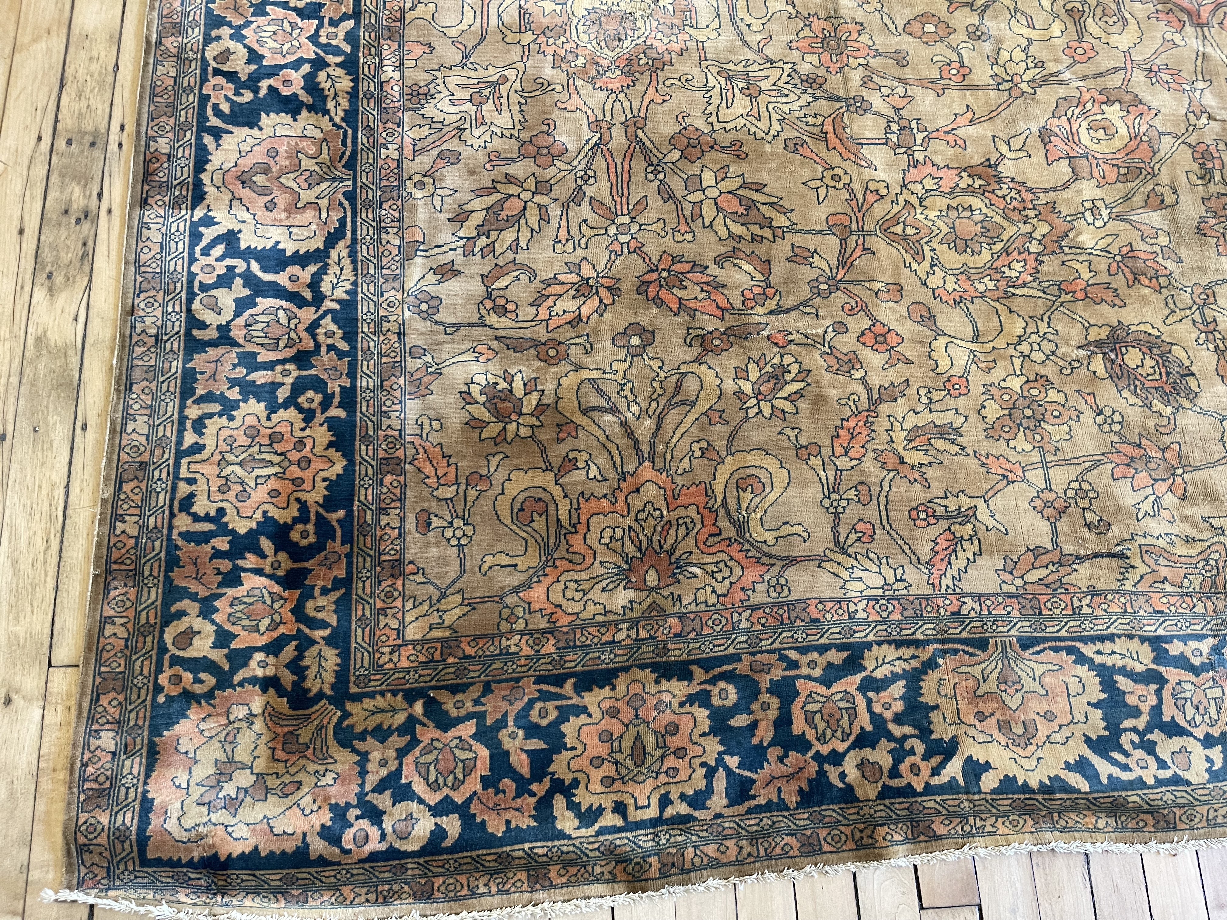 Vintage kashan Carpet - # 78320