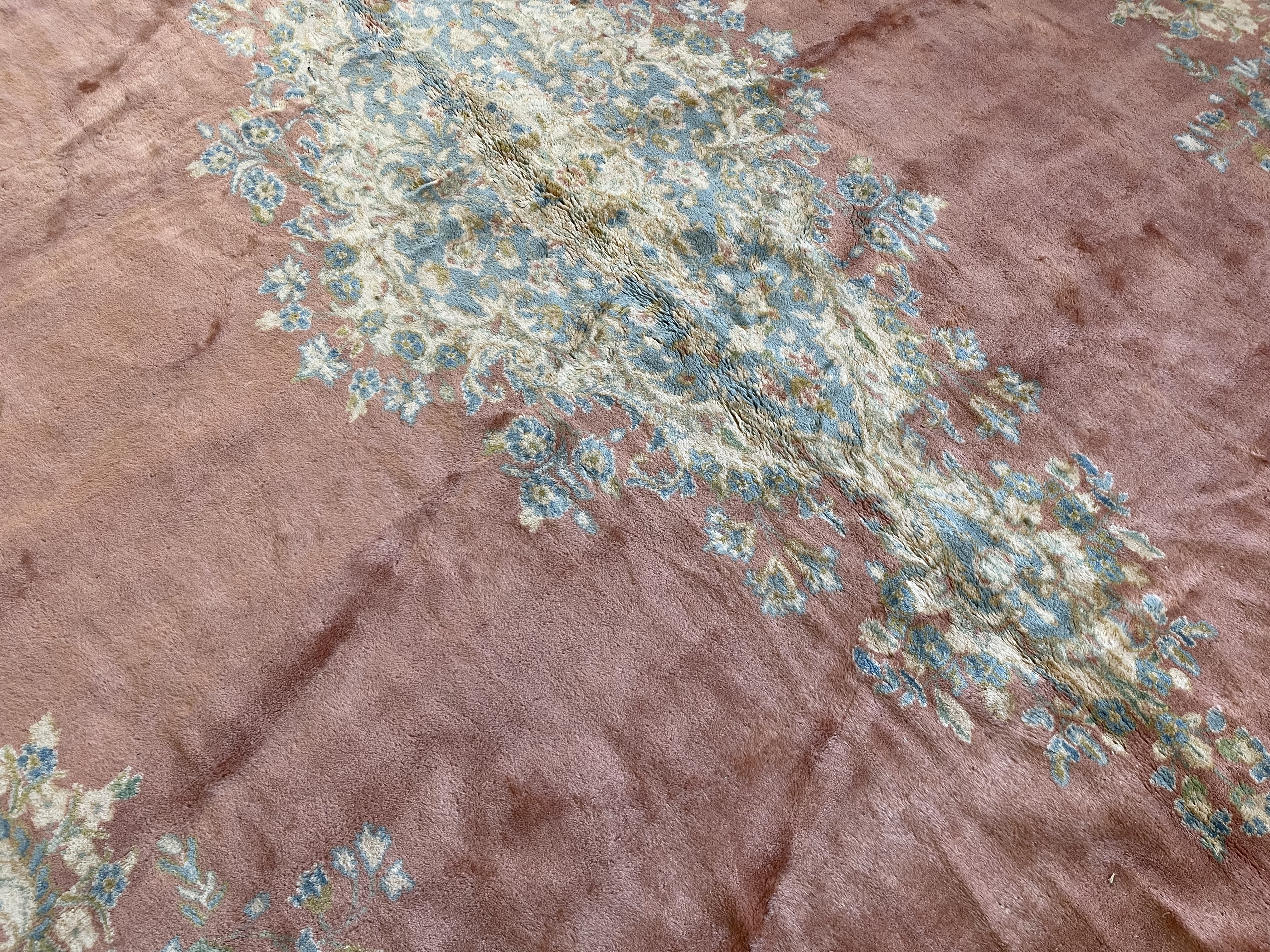 Vintage kirman Carpet - # 78333