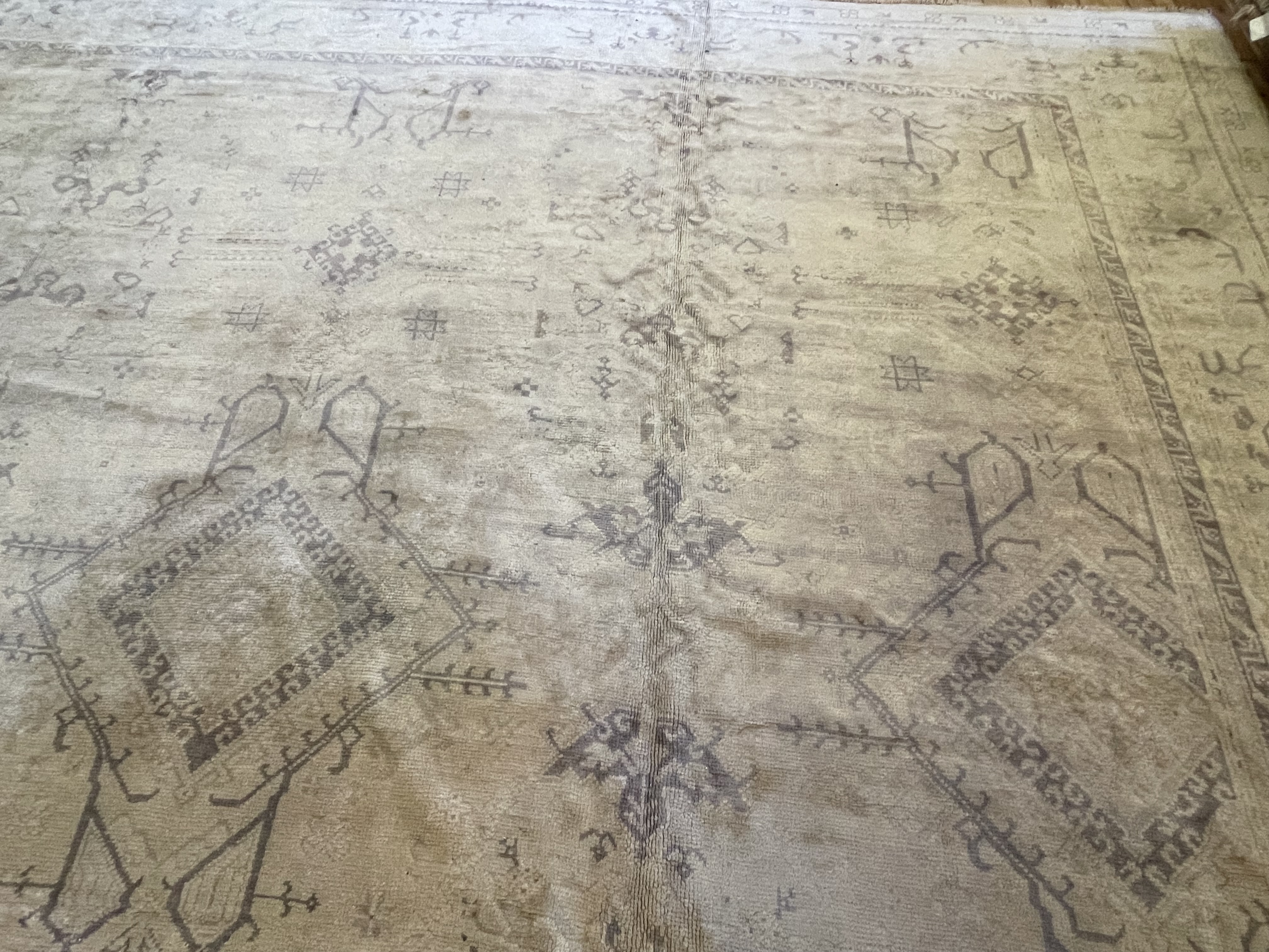 Vintage oushak Carpet - # 78299