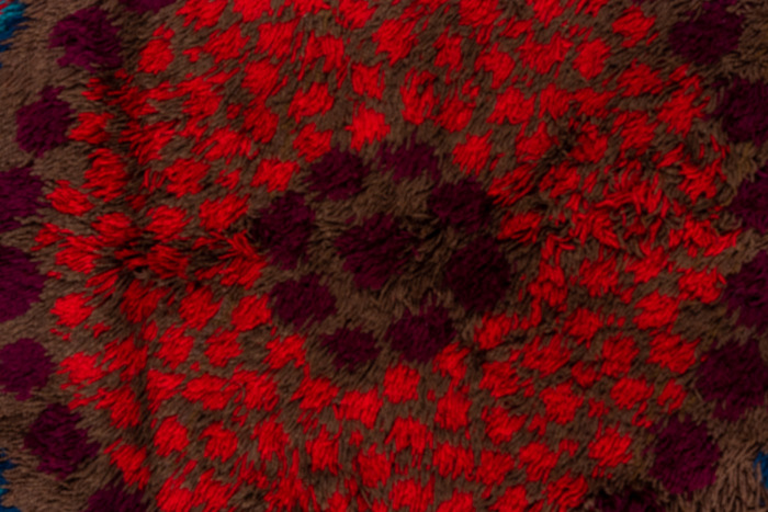 Vintage rya Rug - # 55437