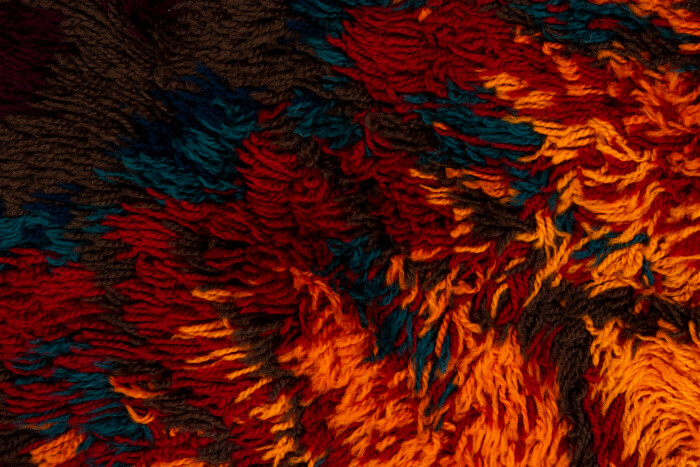 Vintage rya Rug - # 55437