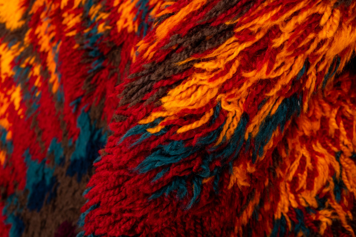 Vintage rya Rug - # 55437