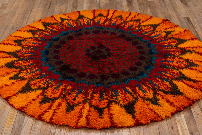 Vintage rya Rug - # 55437
