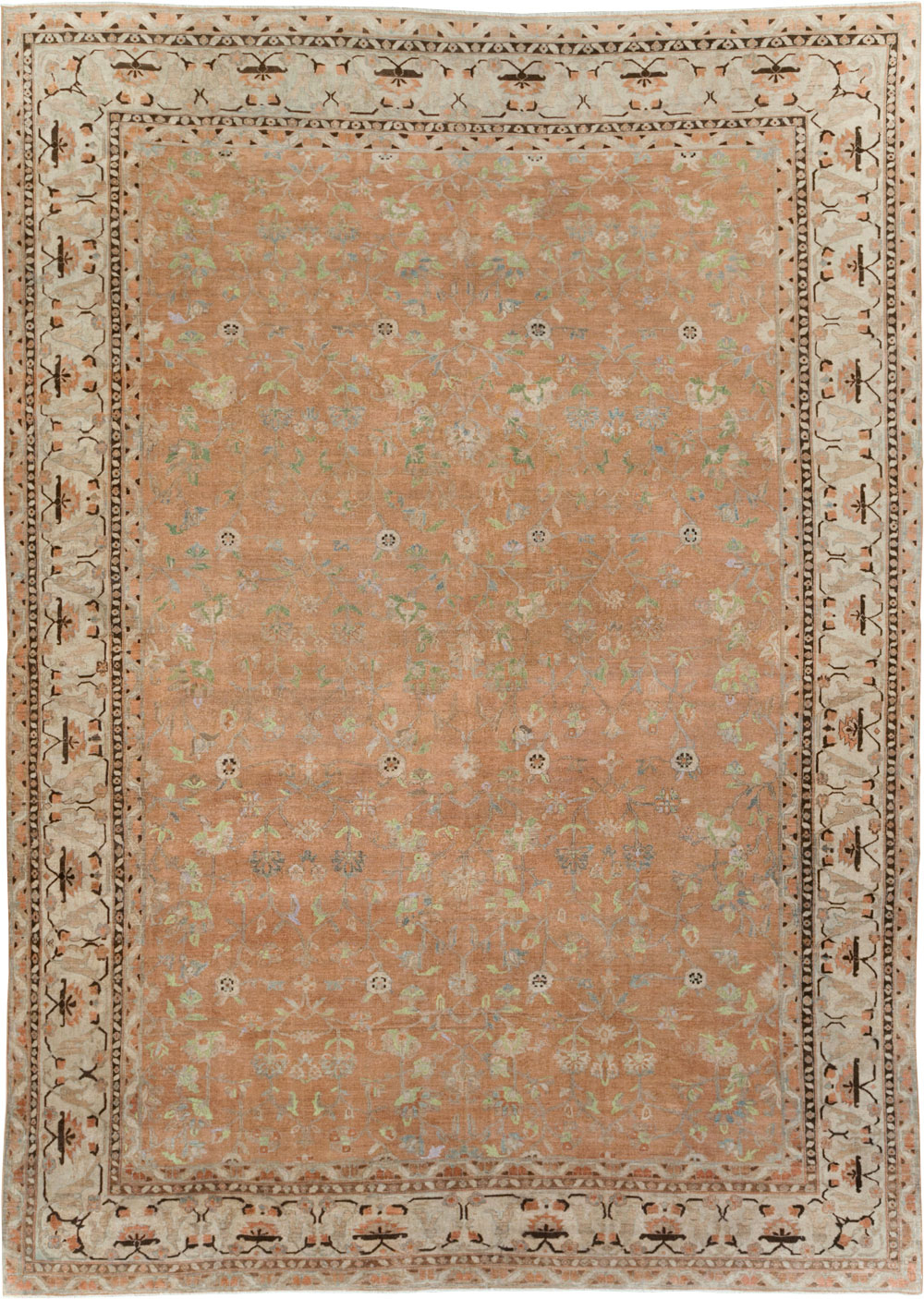 Vintage sarouk Carpet - # 58063