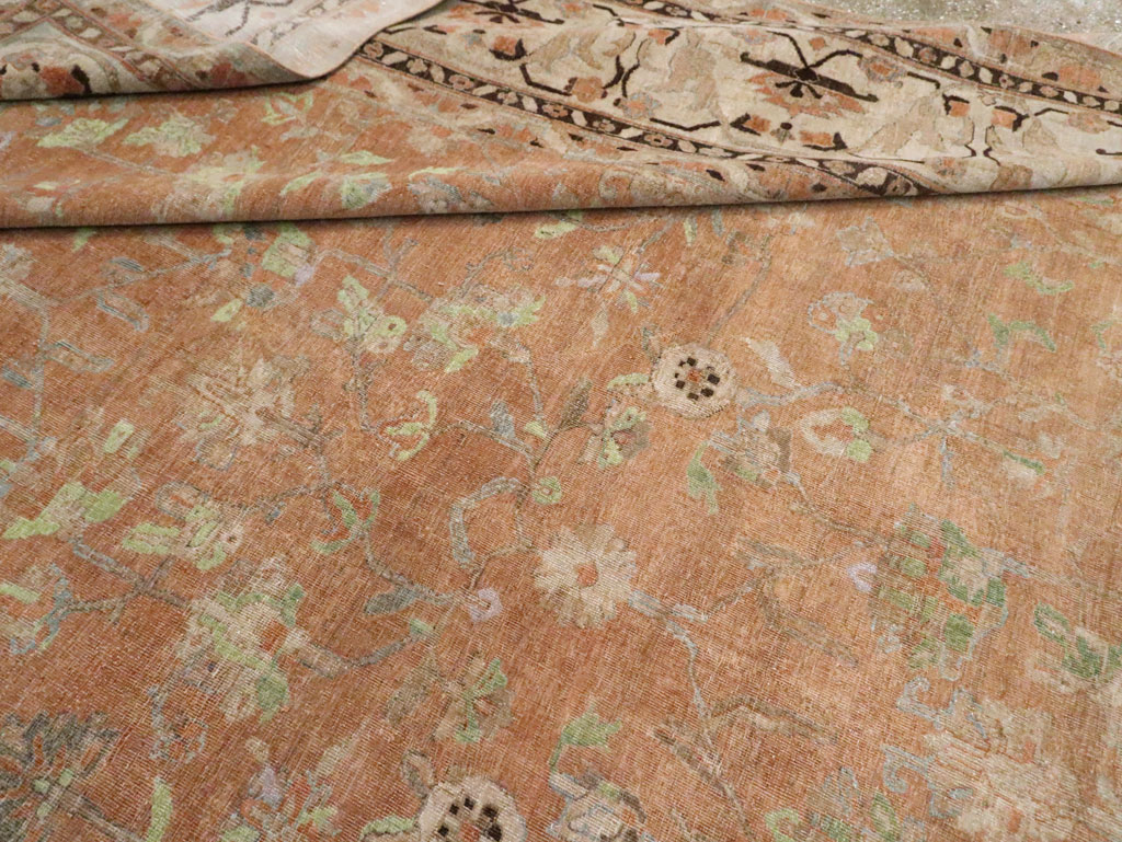 Vintage sarouk Carpet - # 58063