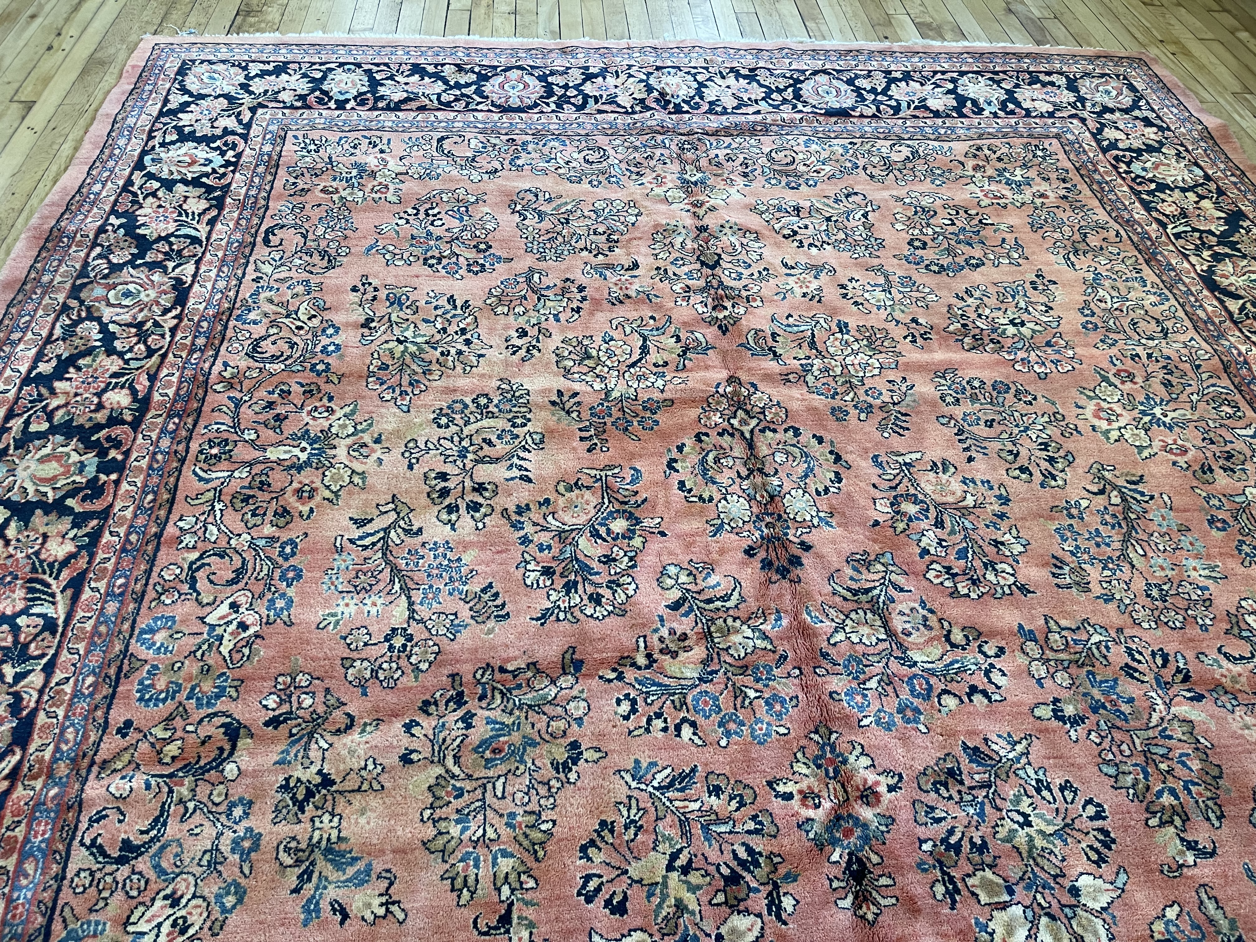 Vintage sarouk Carpet - # 78311