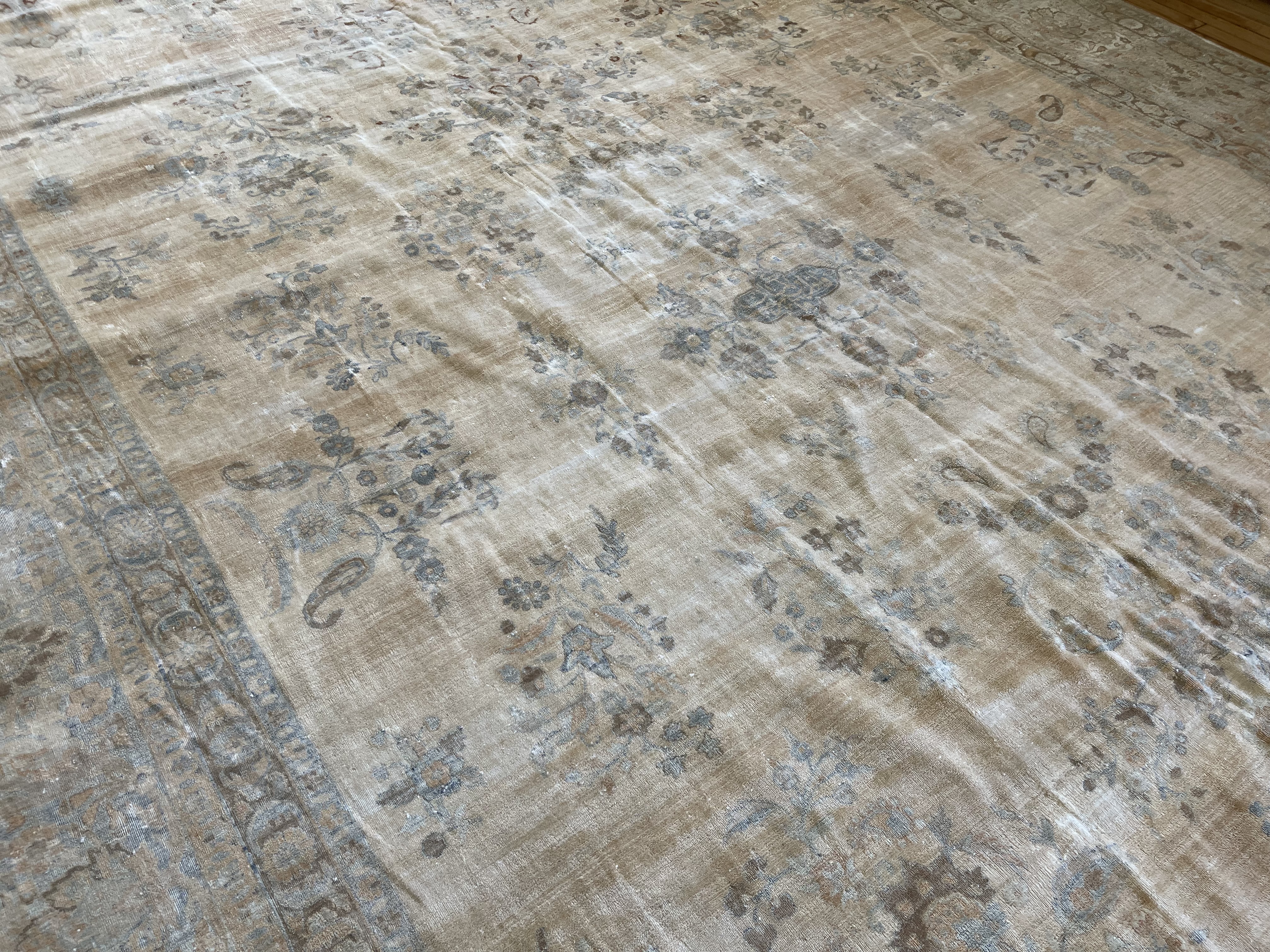 Vintage sarouk Carpet - # 78335