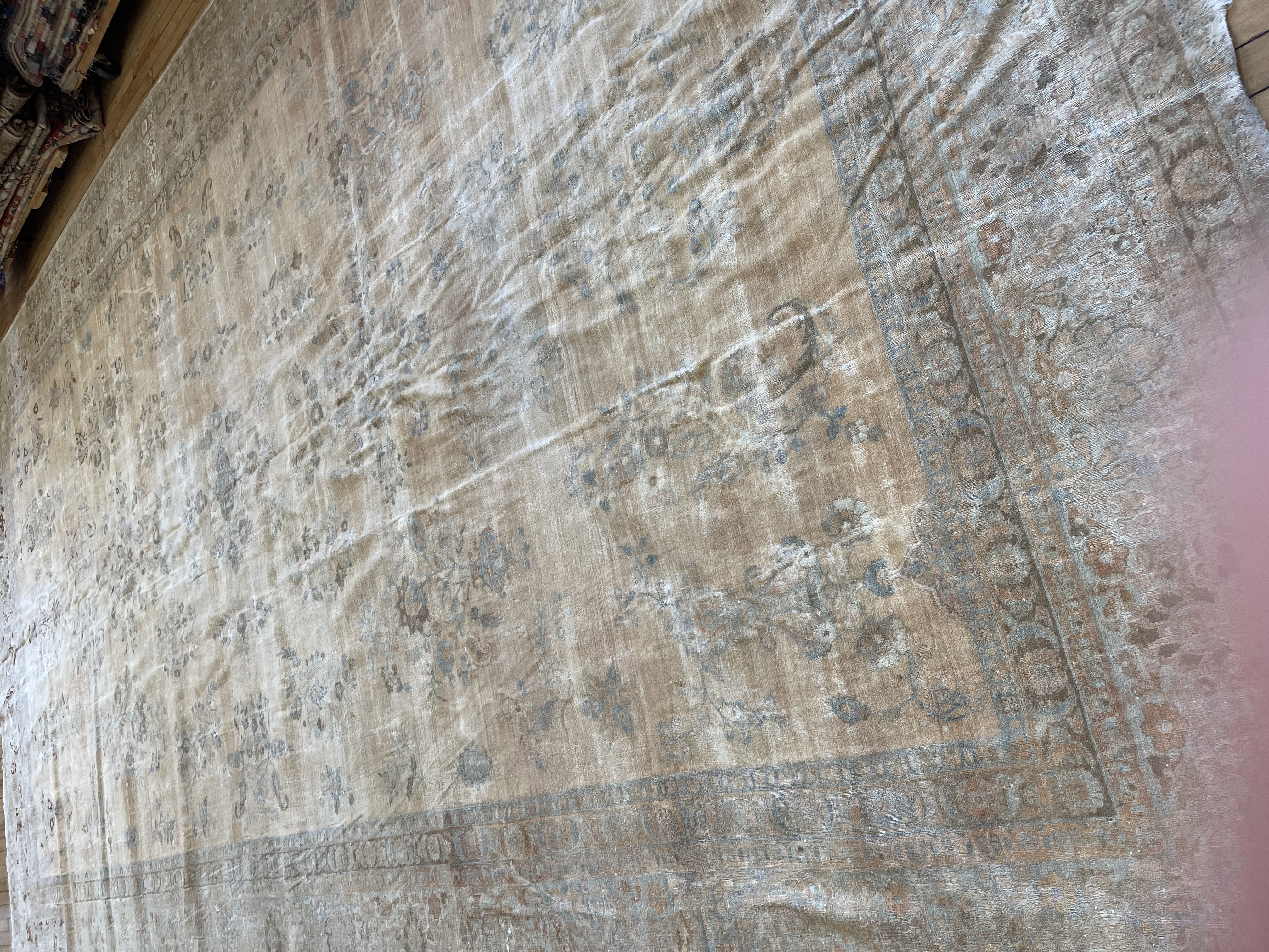 Vintage sarouk Carpet - # 78335