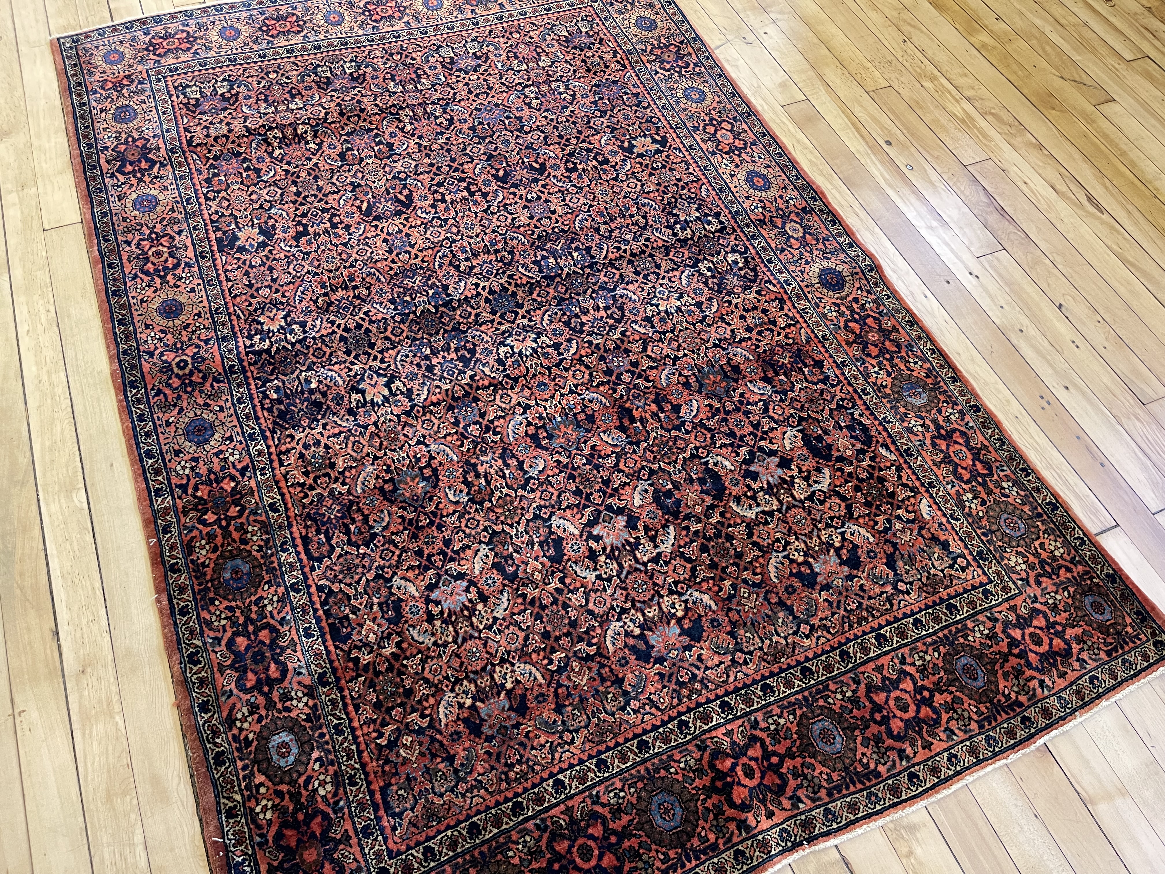 Vintage sarouk Rug - # 78368