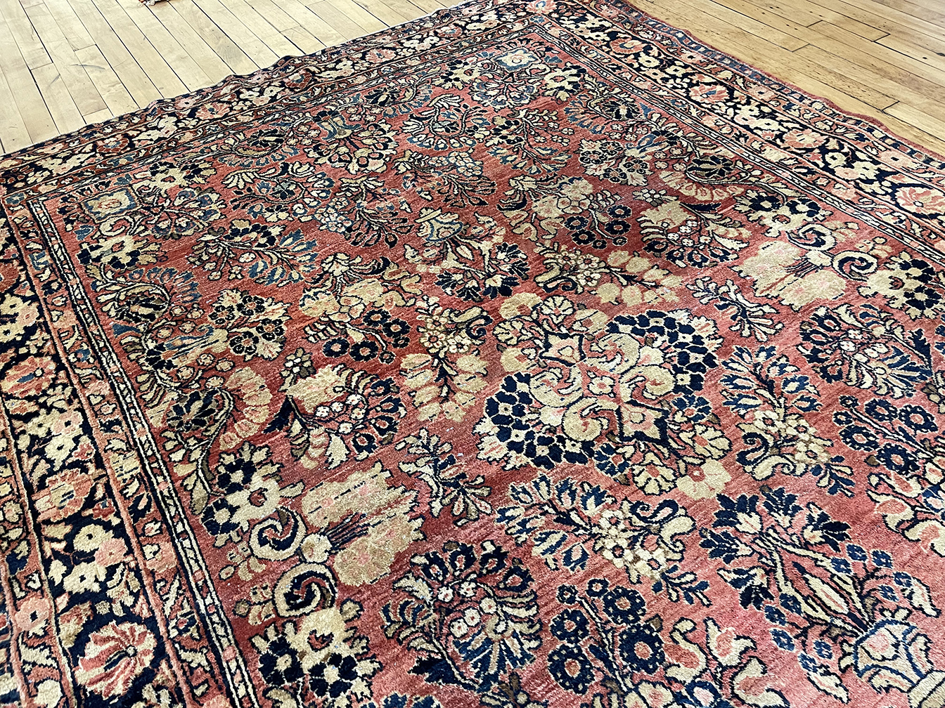 Vintage sarouk Rug - # 78819