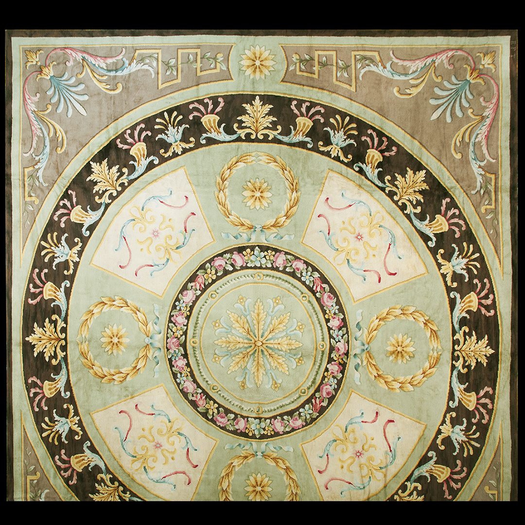 Vintage savonnerie Carpet - # 78286