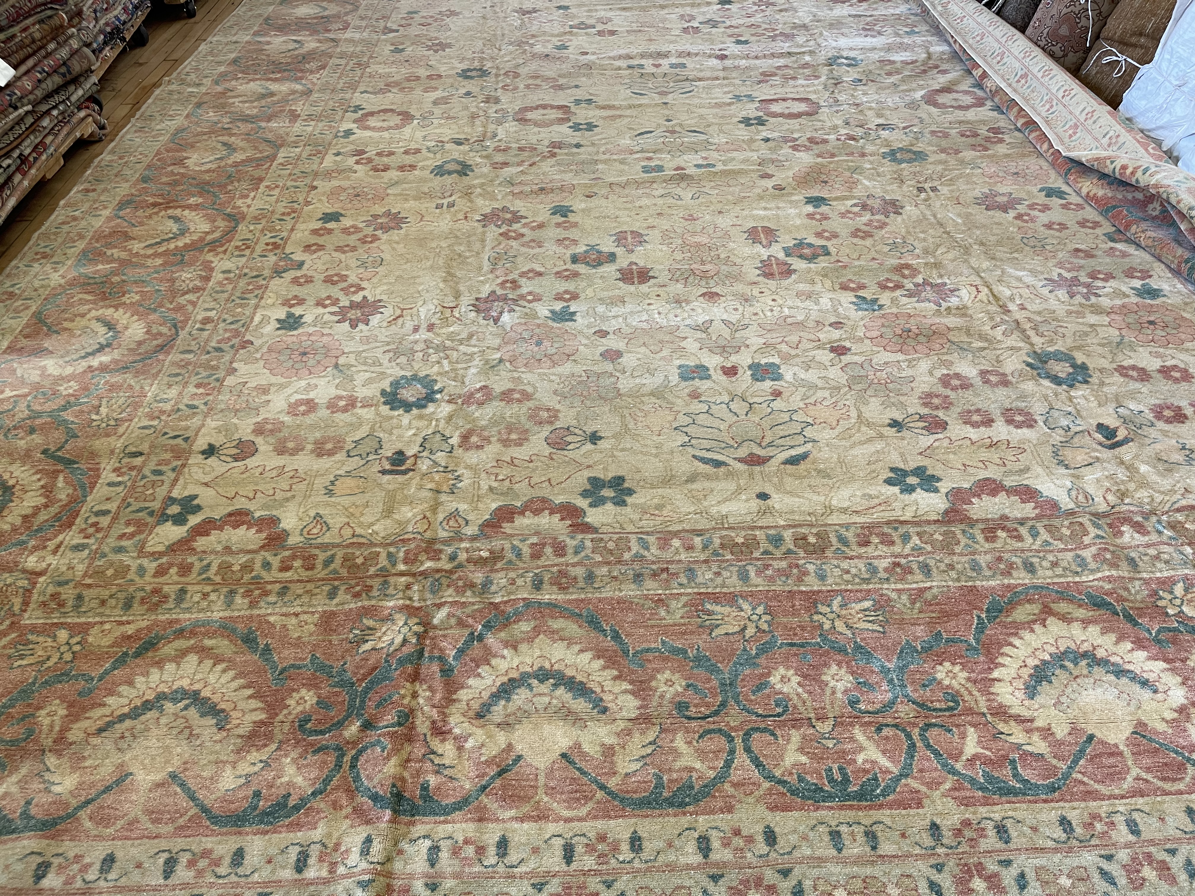 Vintage sultan abad Carpet - # 78289