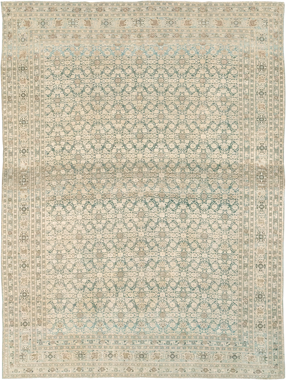 Vintage tabriz Carpet - # 57939