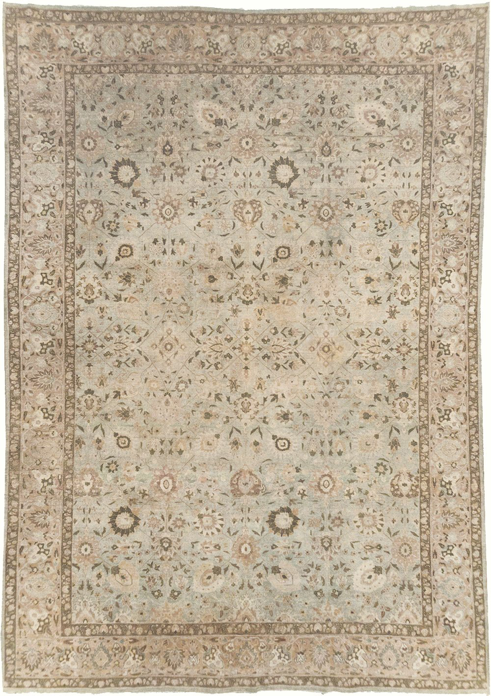 Vintage tabriz Carpet - # 58064